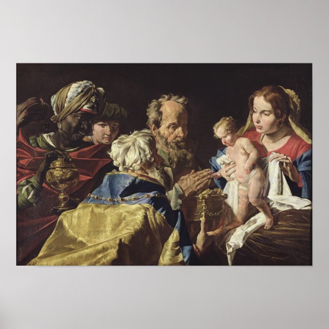 Póster Adoração dos Magi (Frente)