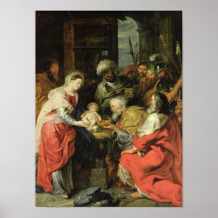 Póster Adoração dos Magi, 1626-29