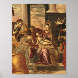 Poster adoração dos magos por el greco