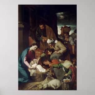 Poster Adoração dos pastores, 1630