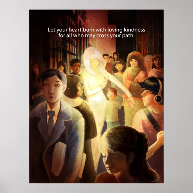 Póster Adorando gentileza (Frente)