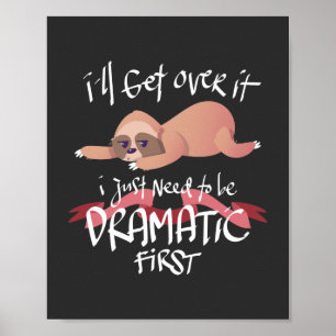 Poster Adorável, eu vou superar isso.