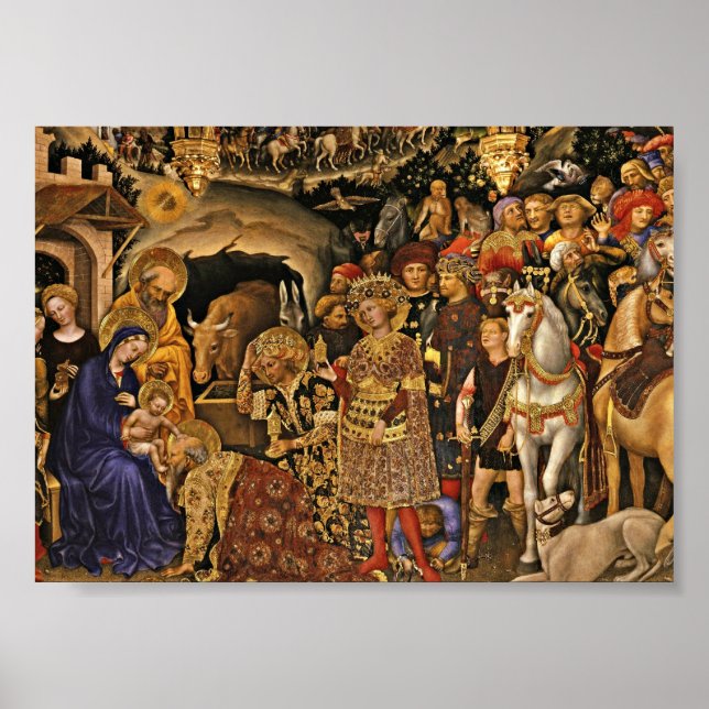 Poster Adorazione dei Magi (Frente)