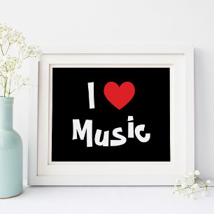 Poster Adoro Música