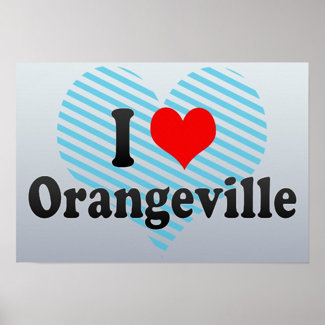 Póster Adoro Orangeville, Canadá (Frente)