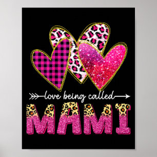 Poster Adoro ser chamada de mami avó dia das mães valenti