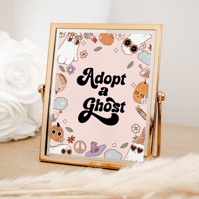 Poster Adotar uma Festa de aniversário de Halloween fanta (Criador carregado)