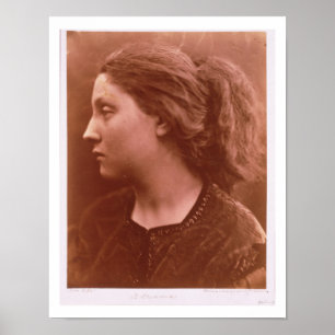 Póster Adriana (foto sepia)