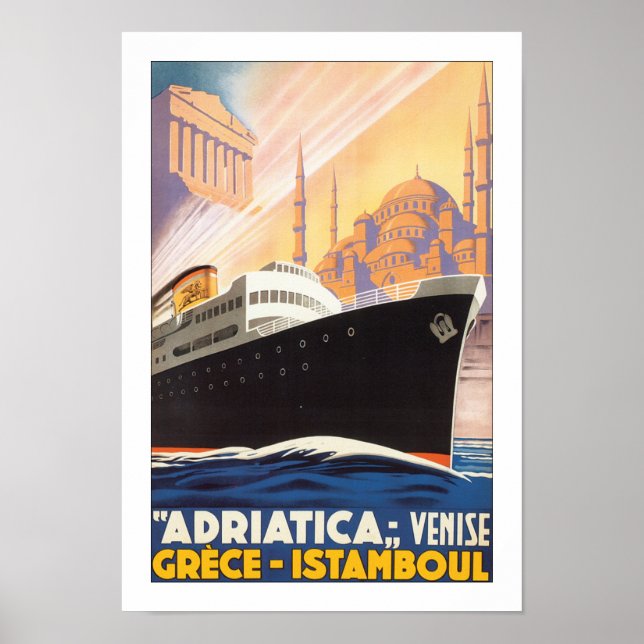 Poster Adriatica Line (Frente)