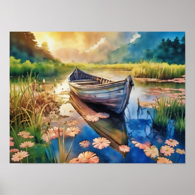 Poster Adrift nos Reeds (Frente)