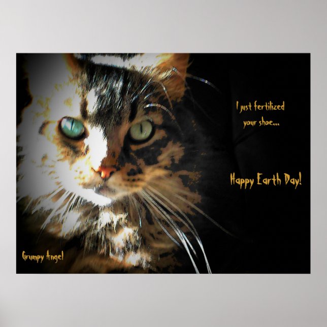 Póster Adubo no Dia da Terra (Frente)