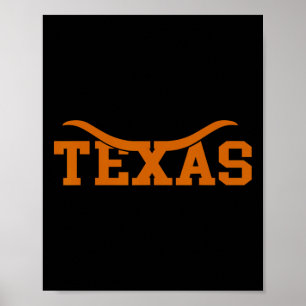 Poster Adultos Orgulhosos do Texas Designs Uni