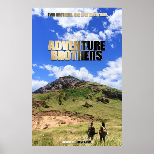 Póster Adventure Brothers (Frente)
