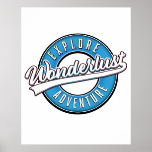 Poster Adventure do Wonderlust Explore