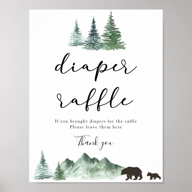 Poster Adventure inicia o Sinal de Raffle Fralda (Frente)