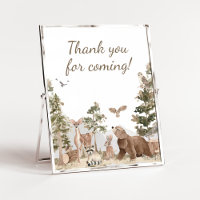 Adventure Woodland Animal Obrigado por vir