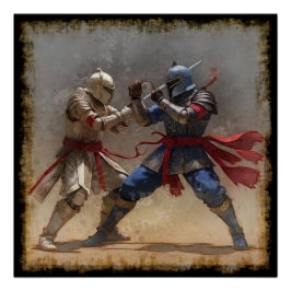 Póster Adversários do Sci Fi Sparing