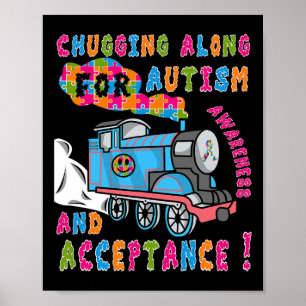 Poster Advocate Aceitação do Comboio Quebra-cabeça do Com