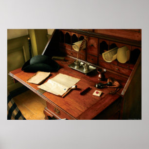 Poster Advogado - A mesa de um cavalheiro