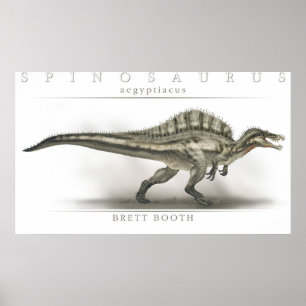 Poster Aegyptiacus de Spinosaurus