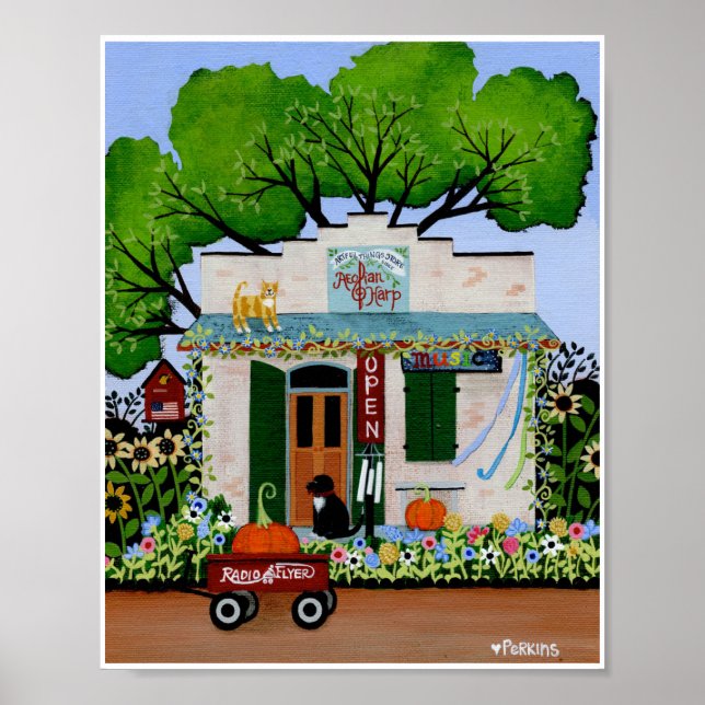 Poster Aeolian Harp (Frente)