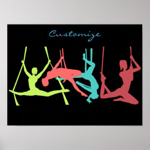 Poster Aerial Fitness Poses Thunder_Cove