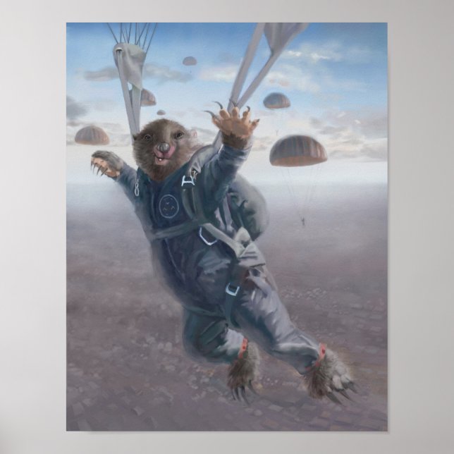Poster Aerial Wombat Joyride (Frente)