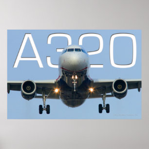 POSTER AERONAVE A320