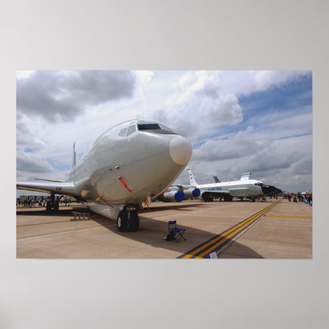 Póster Aeronave conjunta RC-135V/W (Frente)