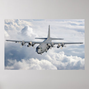 Poster Aeronave de pistola AC-130U