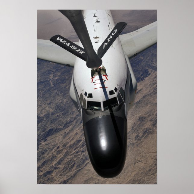 Póster Aeronave de reconhecimento comum de Rivet RC-135 (Frente)