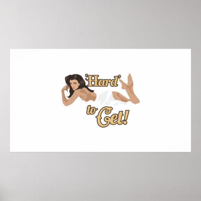 Poster Aeronave Nose Art Duro Para Obter Ideia De Present (Frente)