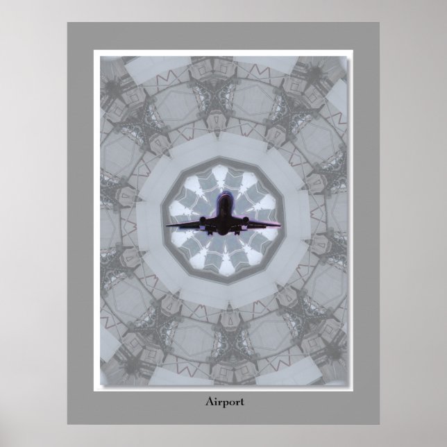 Póster Aeroporto (Frente)