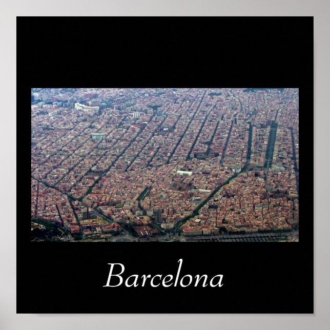 Póster Aeroporto de Barcelona (Frente)
