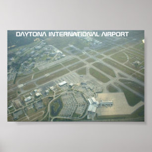 Póster Aeroporto Internacional de Daytona