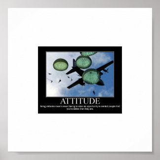 Póster aerotransportado