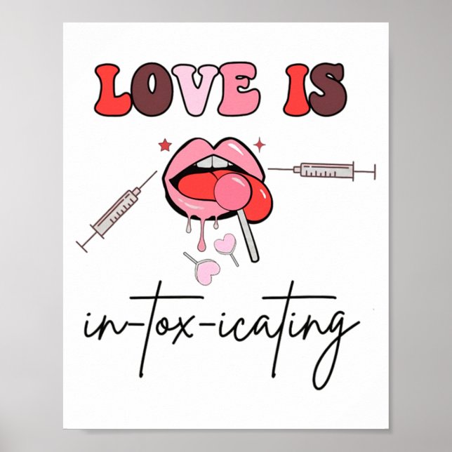 Poster Aesthetic Nurse Injector Valentine Filler Dysrt  (Frente)
