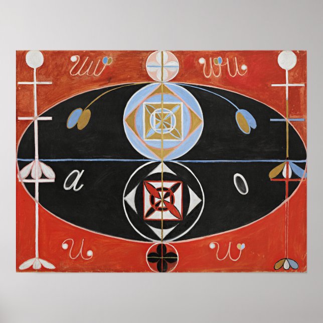 Poster Af Klint - Evolução (Frente)