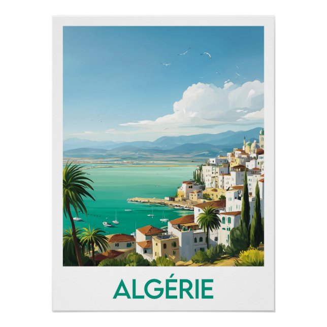 Póster Affiche Algérie (Frente)