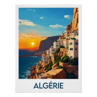 Póster Affiche Algérie