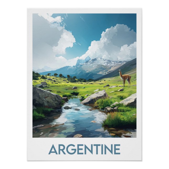Póster Affiche Argentine (Frente)