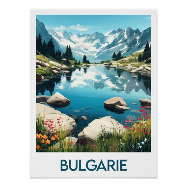 Póster Affiche Bulgarie (Frente)