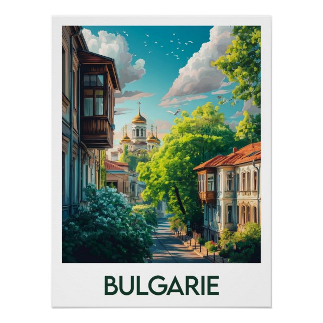 Póster Affiche Bulgarie (Frente)