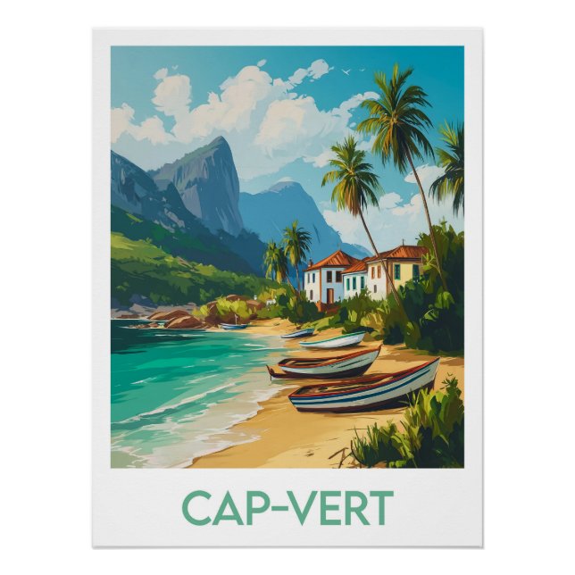 Póster Affiche Cap-Vert (Frente)