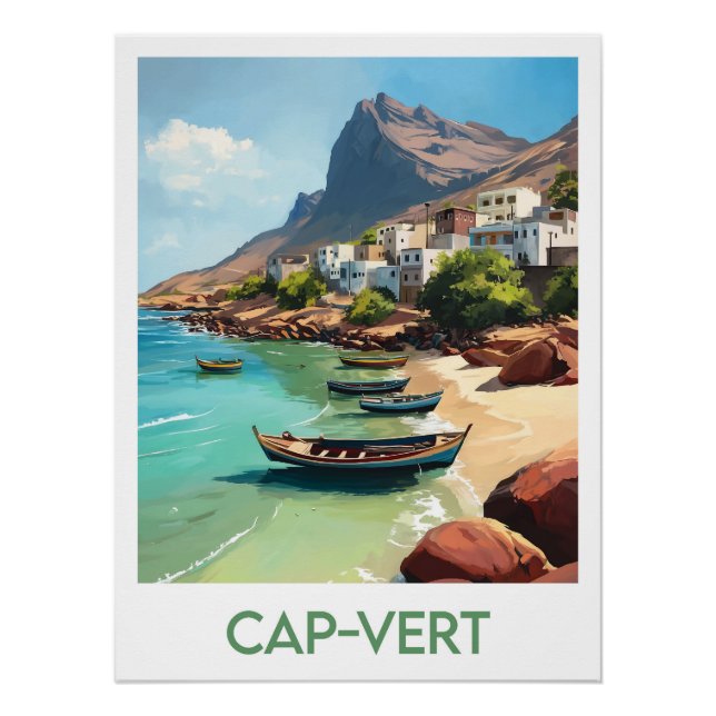 Póster Affiche Cap-Vert (Frente)