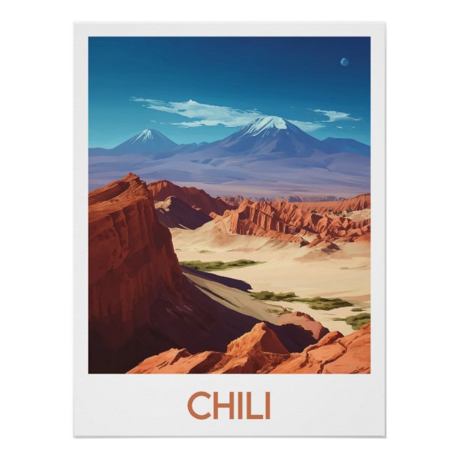 Póster Affiche Chili (Frente)