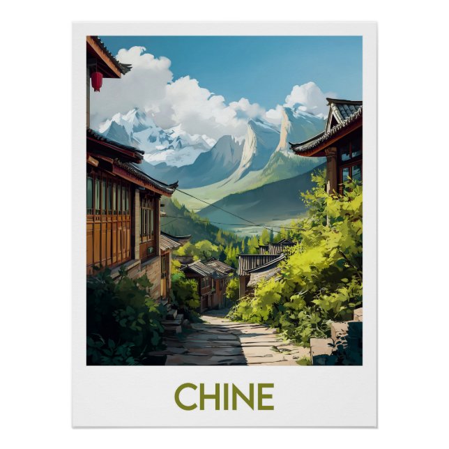 Póster Affiche Chine (Frente)