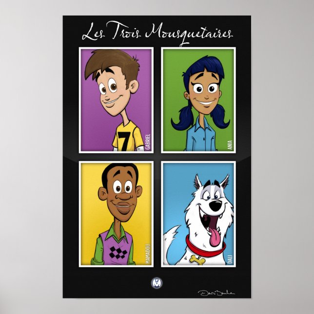 Póster Affiche de grandeur moyenne (Frente)