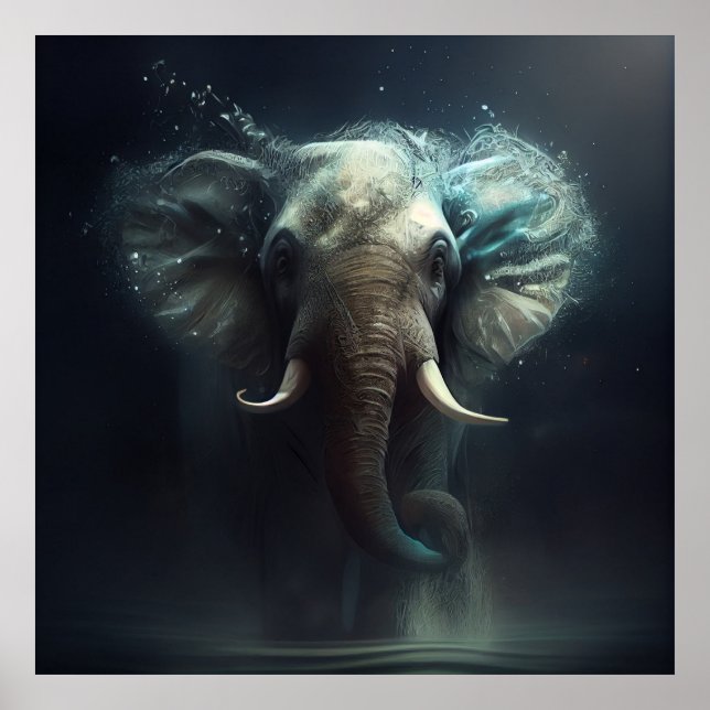 Poster Affiche Elephan (Frente)