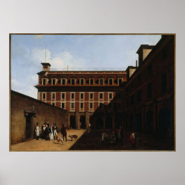 Poster Affiche La prison Madelonnettes, rue des Fontaines